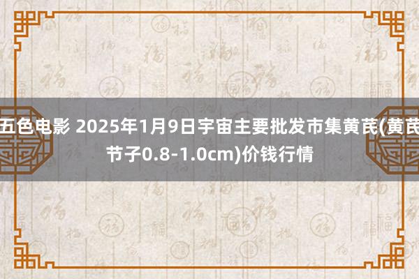 五色电影 2025年1月9日宇宙主要批发市集黄芪(黄芪节子0.8-1.0cm)价钱行情