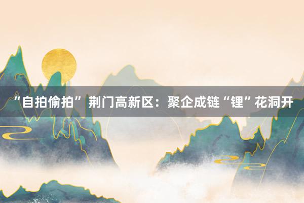 “自拍偷拍” 荆门高新区：聚企成链“锂”花洞开