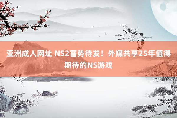 亚洲成人网址 NS2蓄势待发！外媒共享25年值得期待的NS游戏